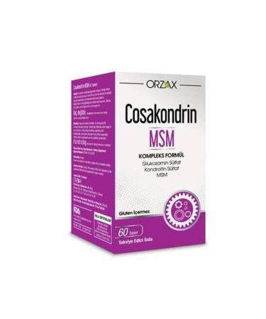 Ocean Orzax Cosakondrin MSM 60 Tablets
