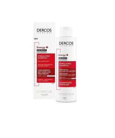 Vichy Dercos Energy+ Anti-Hair Loss Shampoo 200 Ml - Skt:12m - Buy Online on GoSupps.com