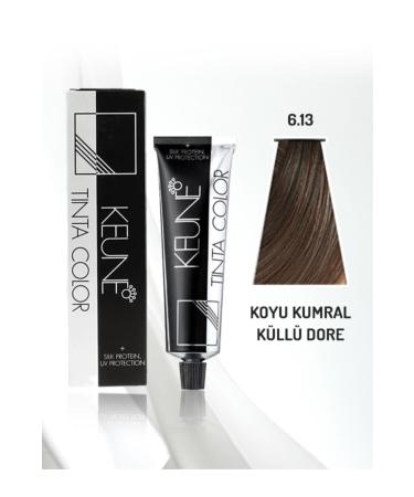 Keune Tinta Color Hair Dye 60ml | No - 6.13 Uc Dark Blonde Ash Gold