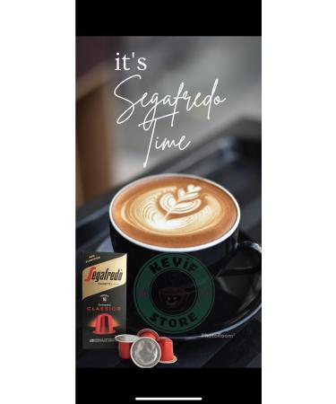 Segafredo Classico Nespresso Compatible Capsule Coffee 30 Pieces - Buy Online on GoSupps.com