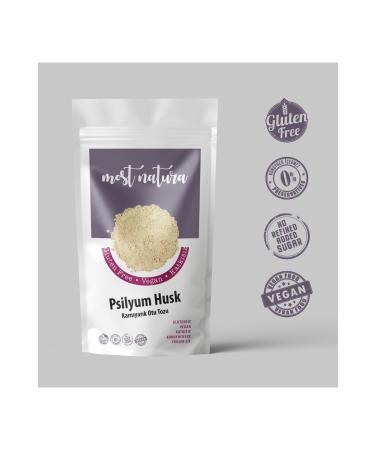 MOST NATURA Psyllium Husk (Powdered Psyllium) 100gr