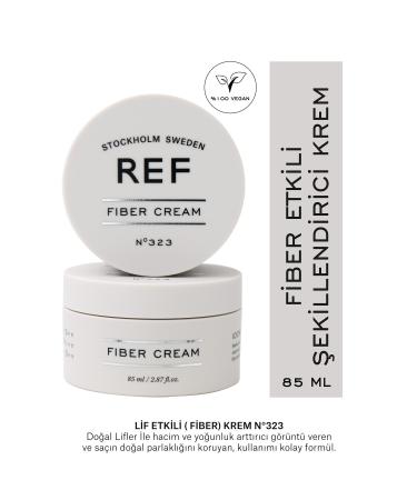 REF STOCKHOLM Fiber Cream 85 ml Medium Hold Cream That Gives Volume and Definiteness