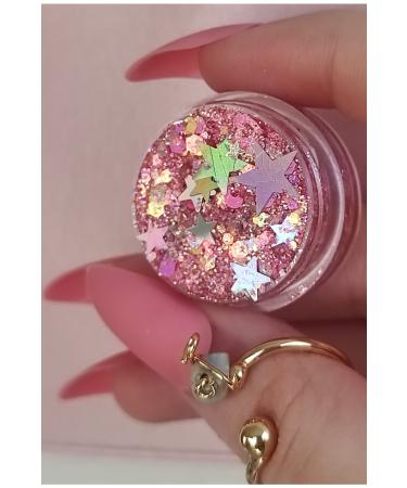 hbtasarim Shiny Glitter Glittery Eyeshadow Gel Form Shiny Shiny Body-face Glitter