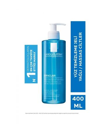 La Roche Posay Purifying Facial Cleanser Gel for Oily and Acne Prone Sensitive Skin 400 ml