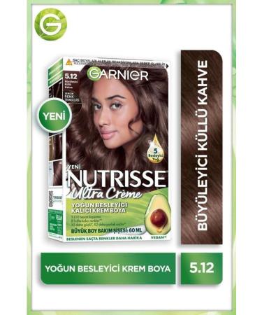 Garnier Nutrisse Ultra Cream Hair Dye 5.12 MAGICAL ASH