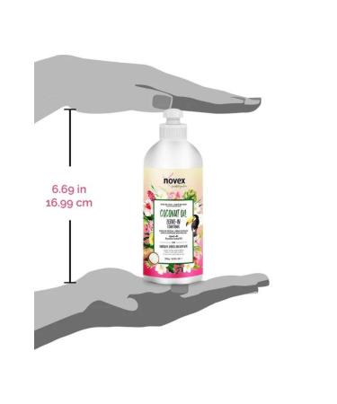NOVEX Coconut Oil - Nourishing and Anti-Breakage Repairing Leave-In Conditioner 300g - Buy Online on GoSupps.com