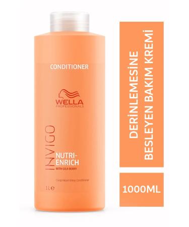 Wella Professionals Hair Conditioner Invigo Nutri-enrich Repairing Hair Conditioner 1000 Ml