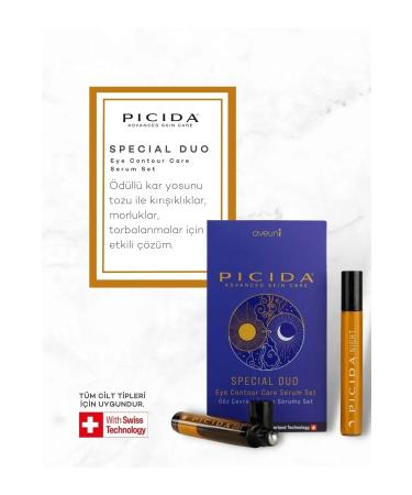 PICIDA Special Duo SPF20 Day Night 2-Pack Anti-Wrinkle and Anti-Purple Brightening Eye Contour Serum 20 ml - Buy Online on GoSupps.com