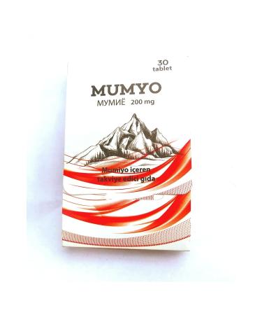 MUMYO 30 Tablets Supplementary Food Containing Mumiyo - Buy Online on GoSupps.com