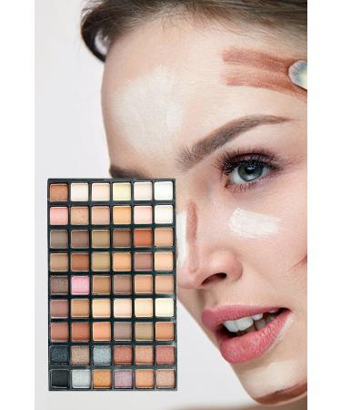 TechnoStation 54 Eyeshadow Palette Matte and Shiny Makeup Set -2 - Buy Online on GoSupps.com