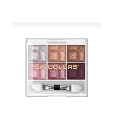 LA Colors La Colors 6 Color Eyeshadow Palette Delicate - Buy Online on GoSupps.com