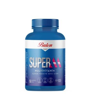 Balen Super-M Multivitamin Capsule 585 Mg 60 Pieces