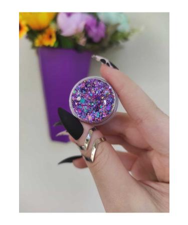 hbtasarim Glitter gel forumlu shiny sparkling body glitter face glitter purple - Buy Online on GoSupps.com