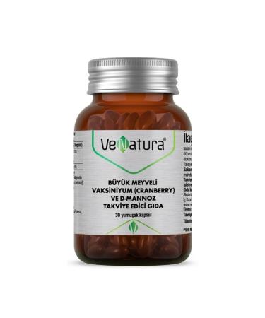 Venatura Cranberry and D Mannose Food Supplement 30 Softgels