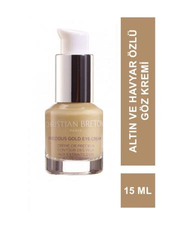 Christian Breton 24K Pure Gold and Caviar Extract Anti-Aging Eye Cream 15ml...G-K_0026