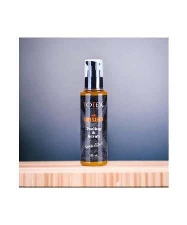 TOTEX Facial Peeling and Scrub Gel | Facial Care Ginseng Brightener | For Blackheads Acne 125 ml - Buy Online on GoSupps.com