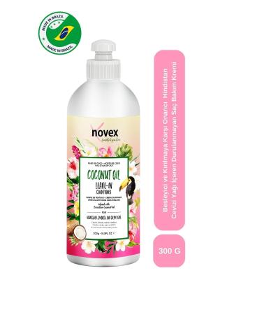 NOVEX Coconut Oil - Nourishing and Anti-Breakage Repairing Leave-In Conditioner 300g - Buy Online on GoSupps.com