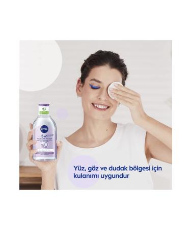 NIVEA 5in1 Soothing Micellar Make-Up Remover Sensitive Skin 400 ml Facial Cleanser - Buy Online on GoSupps.com