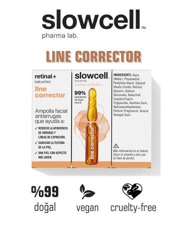 Slowcell Retinal Bakuchiol Wrinkles Expression Lines Aging Crow's Feet Serum Ampoule 1 PIECE X 2 ML - Buy Online on GoSupps.com