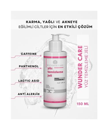WUNDERCARE Facial Cleansing Gel Purifying & Refreshing Daily Facial Cleansing Gel
