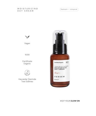 VERSEW Organic Mousturizing Moisturizing Daily Care Cream 50 Ml - Buy Online on GoSupps.com