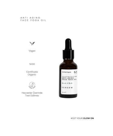 VERSEW Organic Anti Aging Face Yoga Massage Oil 30 Ml - Buy Online on GoSupps.com