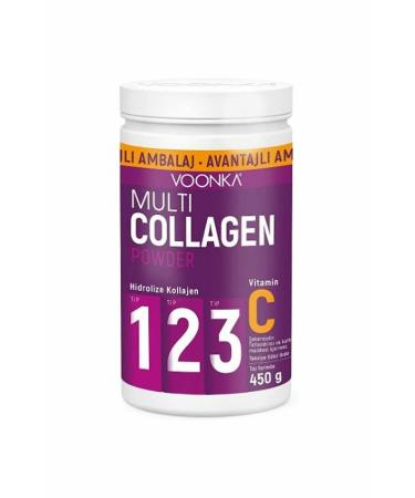 Voonka Multi Collagen Powder 450 Gr