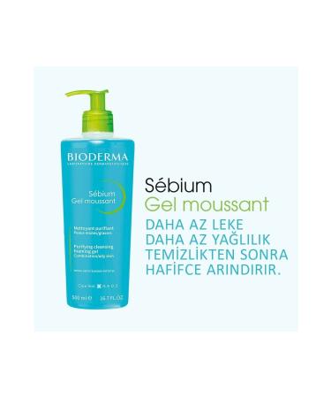 Bioderma Sebium Foaming Gel Washing Gel for Oily Skin 500 Ml - Buy Online on GoSupps.com