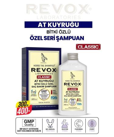 Revox Anti-Hair Loss Horsetail Herbal Essence Hair Care Shampoo