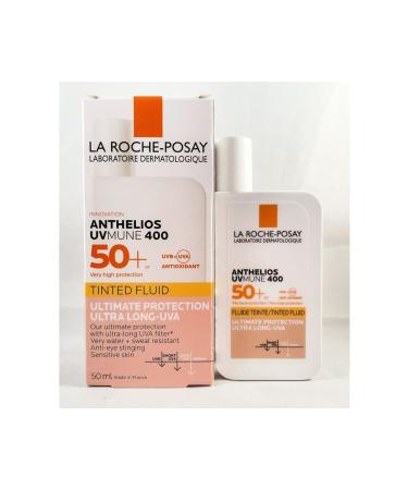 La Roche Posay Anthelios SPF50+ UVMUNE 400 Invisible Fluid Tinted Sunscreen 50ml - Buy Online on GoSupps.com