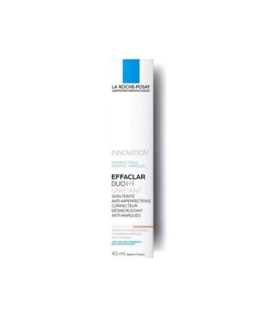 La Roche Posay Effaclar Duo Unifiant Light Cream 40ml for Acne Prone Skin to Reduce Blemishes - Buy Online on GoSupps.com