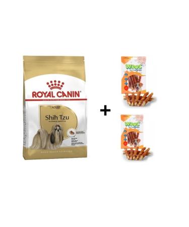 Royal Canin Shih Tzu Adult Dog Food 1.5 Kg + 2 Wooc Rewards 80 Gr