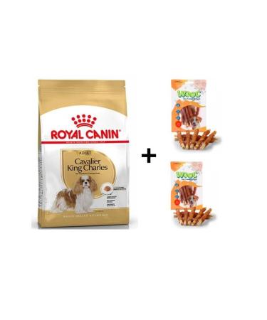 Royal Canin Cavalier King Charles Adult Dog Food 1.5 kg + 2 Wooc Rewards 80 Gr