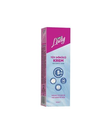 Derby Lady Hair Removal Cream Sensitive Skin 100 Ml