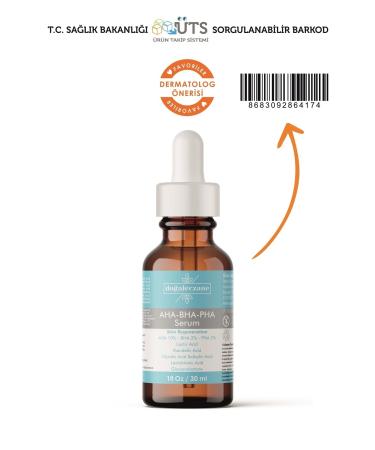 Natural Pharmacy AHA + BHA + PHA Anti-Stain and Renewing Skin Serum 30 ml. - Buy Online on GoSupps.com