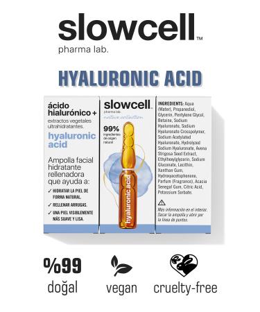 Slowcell Intensive Moisturizing Smoothing Oatmeal Antioxidant Hyaluronic Serum Ampoule 3 PCS X 2 ML - Buy Online on GoSupps.com