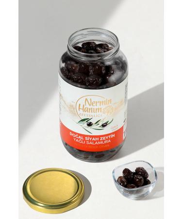 Nermin Han m Zeytinl Gemlik Black Olive Oil Brine (950 gr)