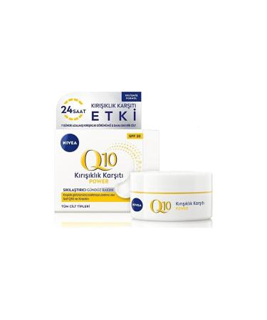 NIVEA Q10 Power Anti-Wrinkle SPF 30 - Face Care Cream - 50 ml