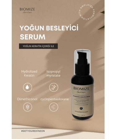 Biomize Fast Growth Support & Intensive Nourishing Keratin Care Serum - Buy Online on GoSupps.com