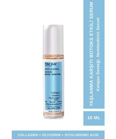 theixirbeautyforyou Anti-Wrinkle & Botox Effective & Moisturizing Serum Collagen+hyaluronic Acid 10ml - Buy Online on GoSupps.com