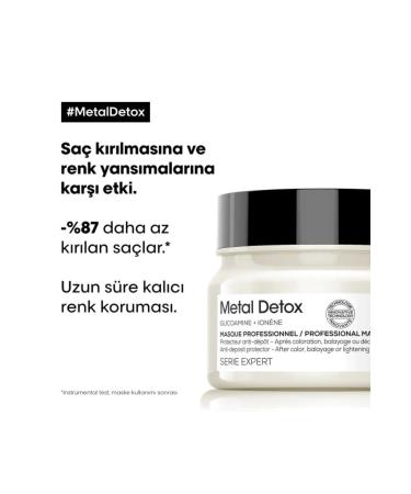 L'oreal Professionnel L'or al Professionnel Serie Expert Metal Detox Anti-deposit Mask 250 Ml
