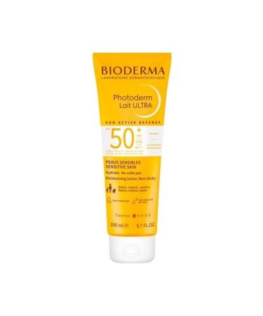 Bioderma Photoderm Spf 50+ Lait Ultra Sun Lotion for the Most Sensitive and Low-Tolerance Skin 200 ml