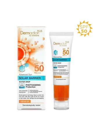 DERMACTION PLUS BY WATSONS Vegan Solar Barrier Sunscreen Gel Spf50 40 ml.