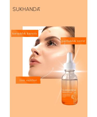 SUKHANDA Revitalizing and Anti-Spot Vitamin C Skin Serum 30 ML - Buy Online on GoSupps.com