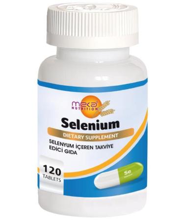 Meka Nutrition Selenium 200 Mcg Selenium 120 Tablets