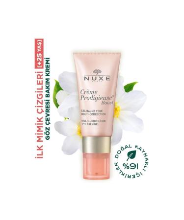 Nuxe Prodigieuse Boost Eye Balm Gel Multi Corrective Eye Contour Care Cream 15ml