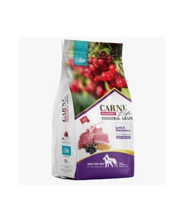 CARNI LIFE Carni Life Lamb and Blackberry Adult Dog Food 2.5 Kg