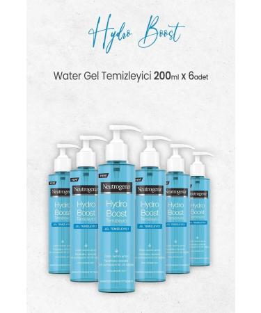 Neutrogena Hydro Boost Water Gel Cleanser 200 ml x 6 pcs