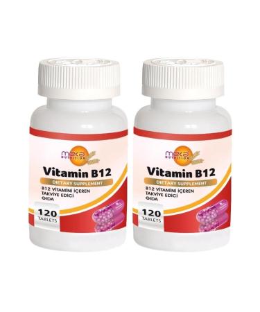 Meka Nutrition Vitamin B12 1000 Mcg 2x120 Tablets