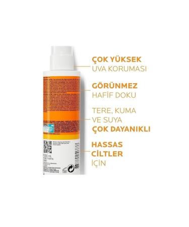 La Roche Posay High Protection Anthelios SPF50+ Invisible Super Body Sun Cream Spray 200 /ML  - Buy Online on GoSupps.com